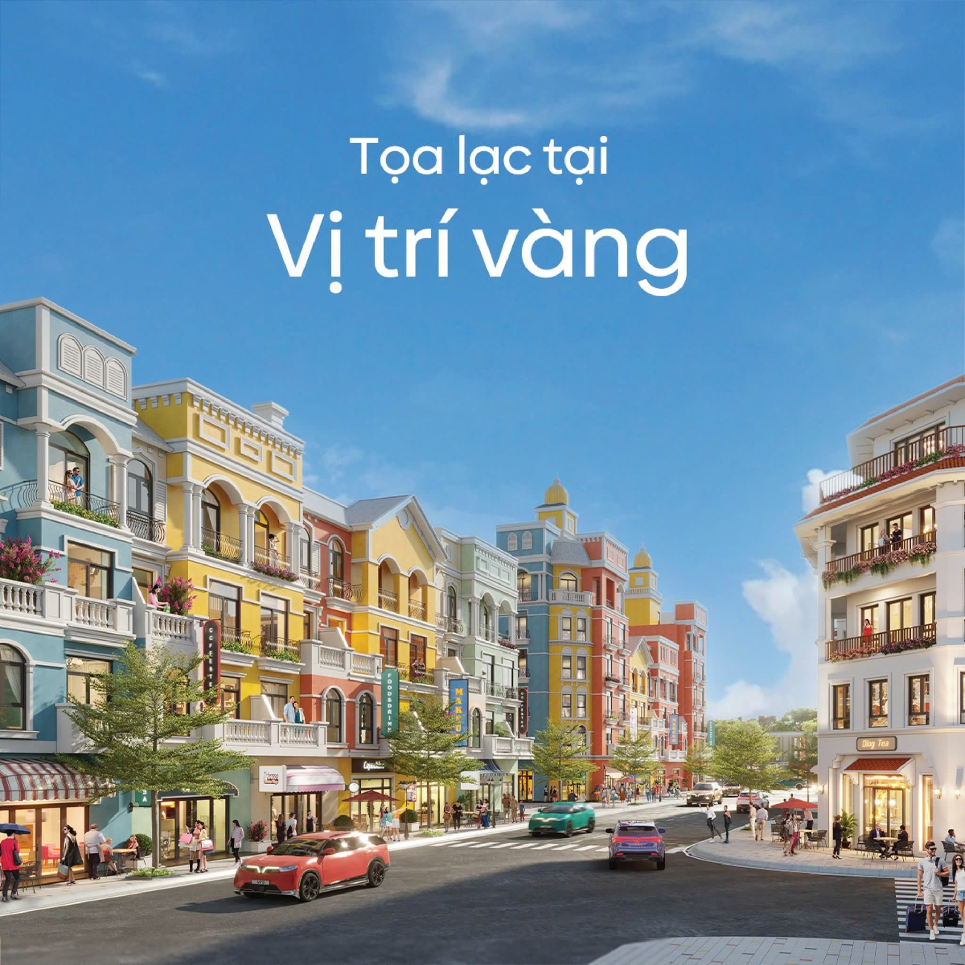 Nhà phố Cát Tường: Đầu tư 1 - Được 4