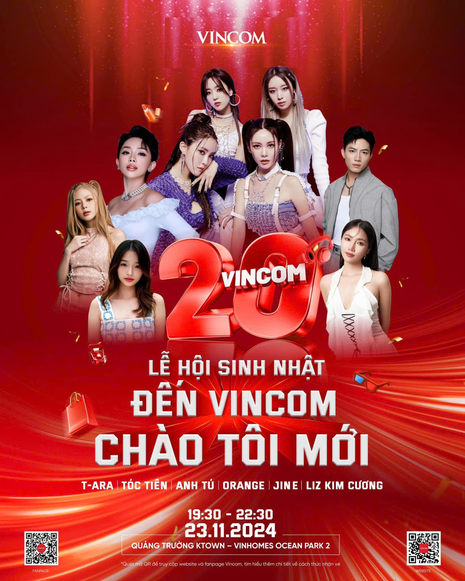 Công bố chính thức: Đêm nhạc "ĐẾN VINCOM - CHÀO TÔI MỚI' với dàn Line-Up cực đỉnh