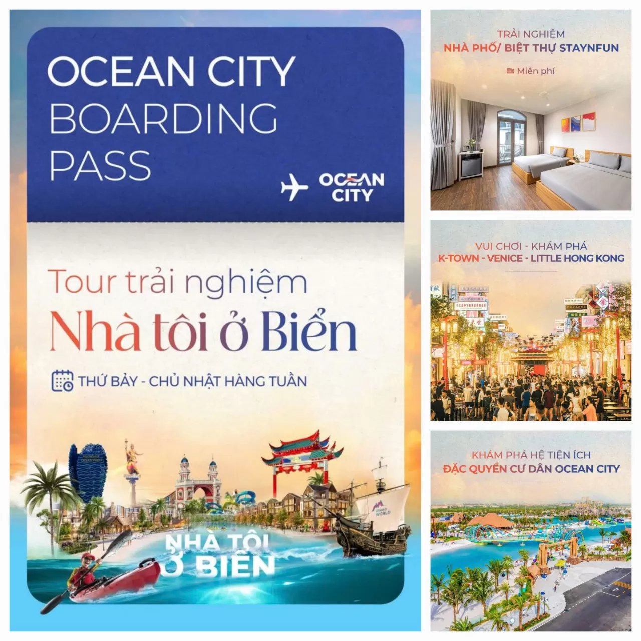 Tour trải nghiệm 2 ngày 1 đêm khám phá chất sống Ocean City dành riêng cho các cư dân tương lai