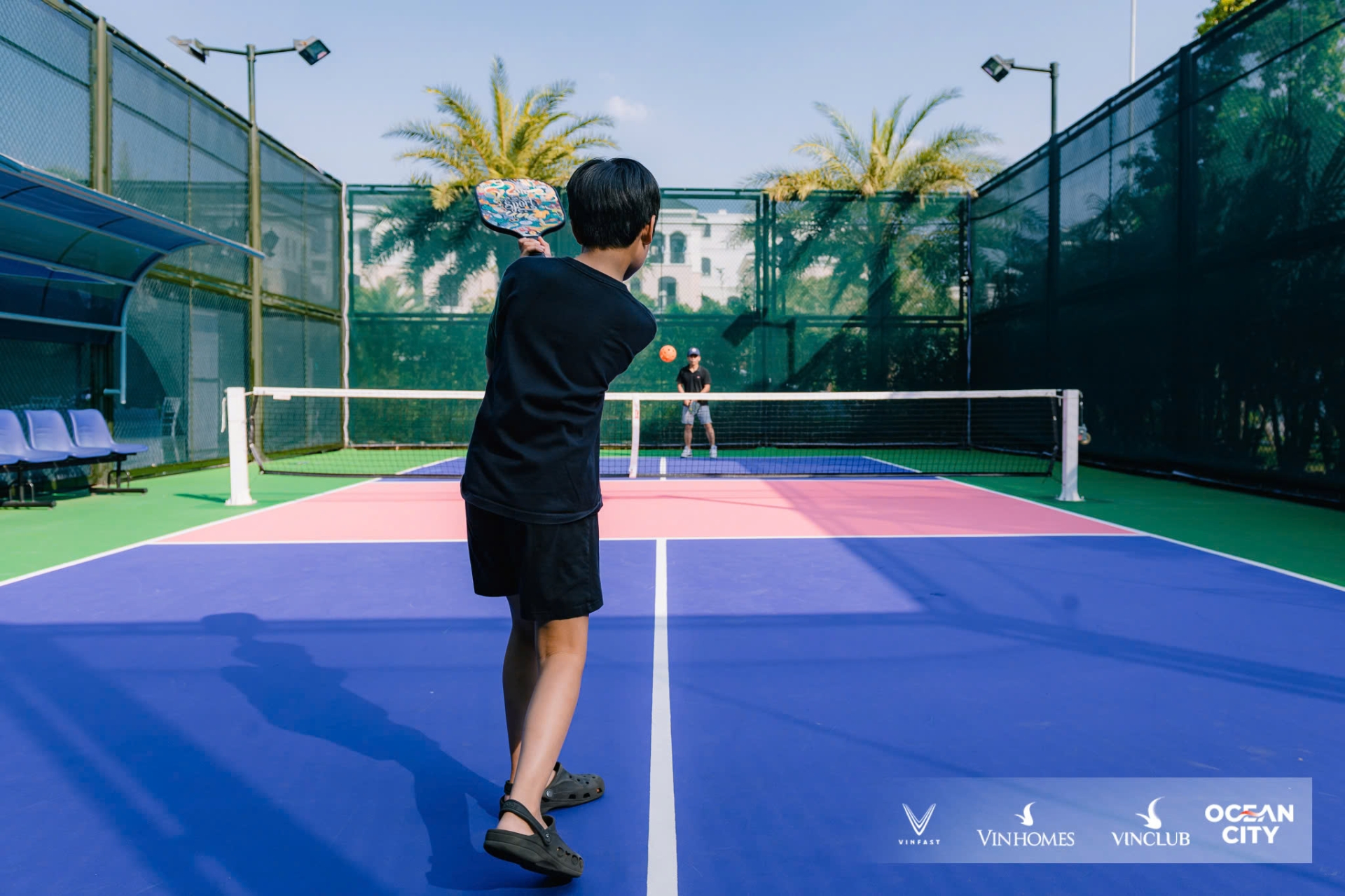 Rộn ràng nhập hội Pickleball tại Vinhomes Ocean Park 2