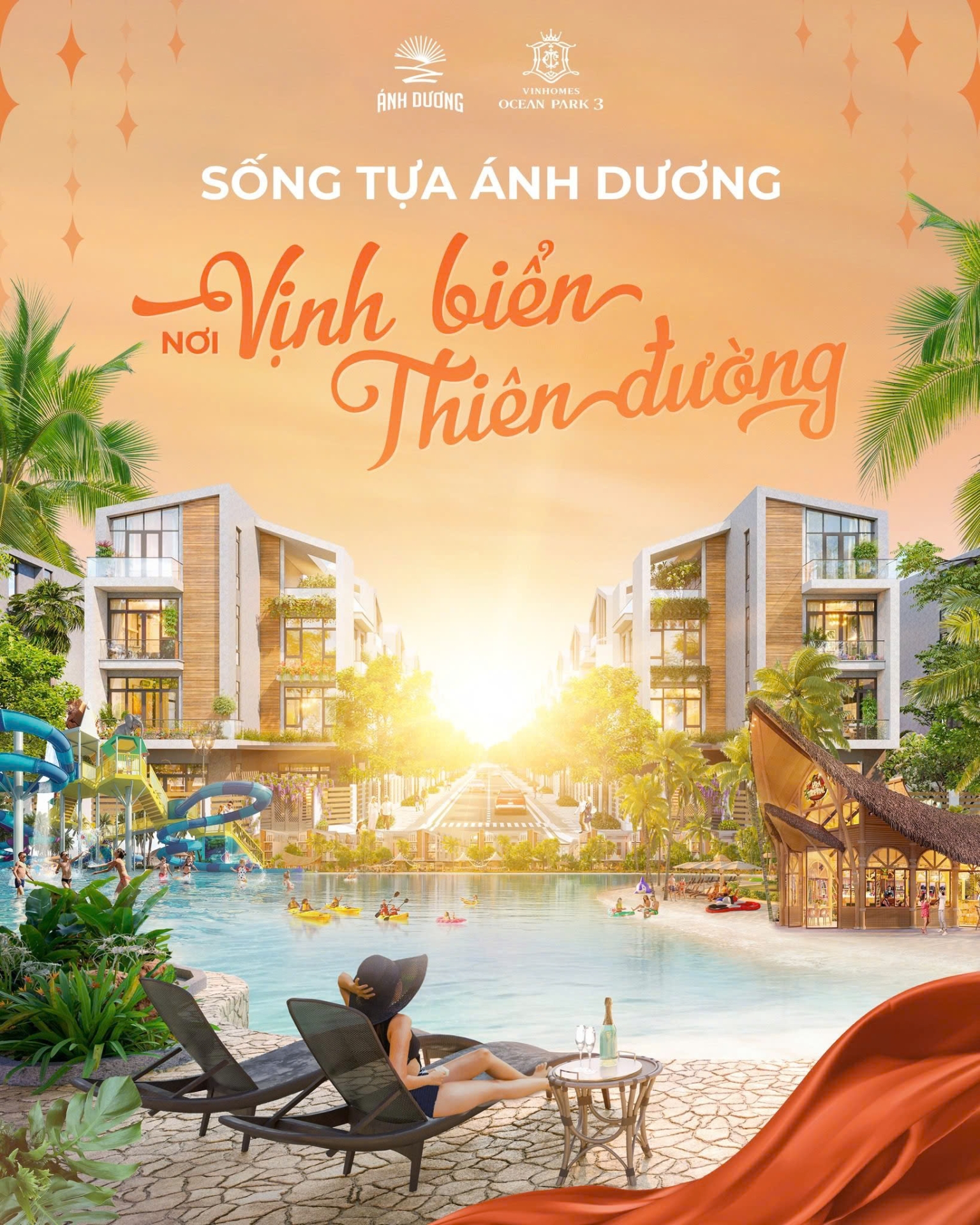 Sống tại Phân khu Ánh Dương - Sống tựa Ánh Dương nơi Vịnh Biển Thiên Đường