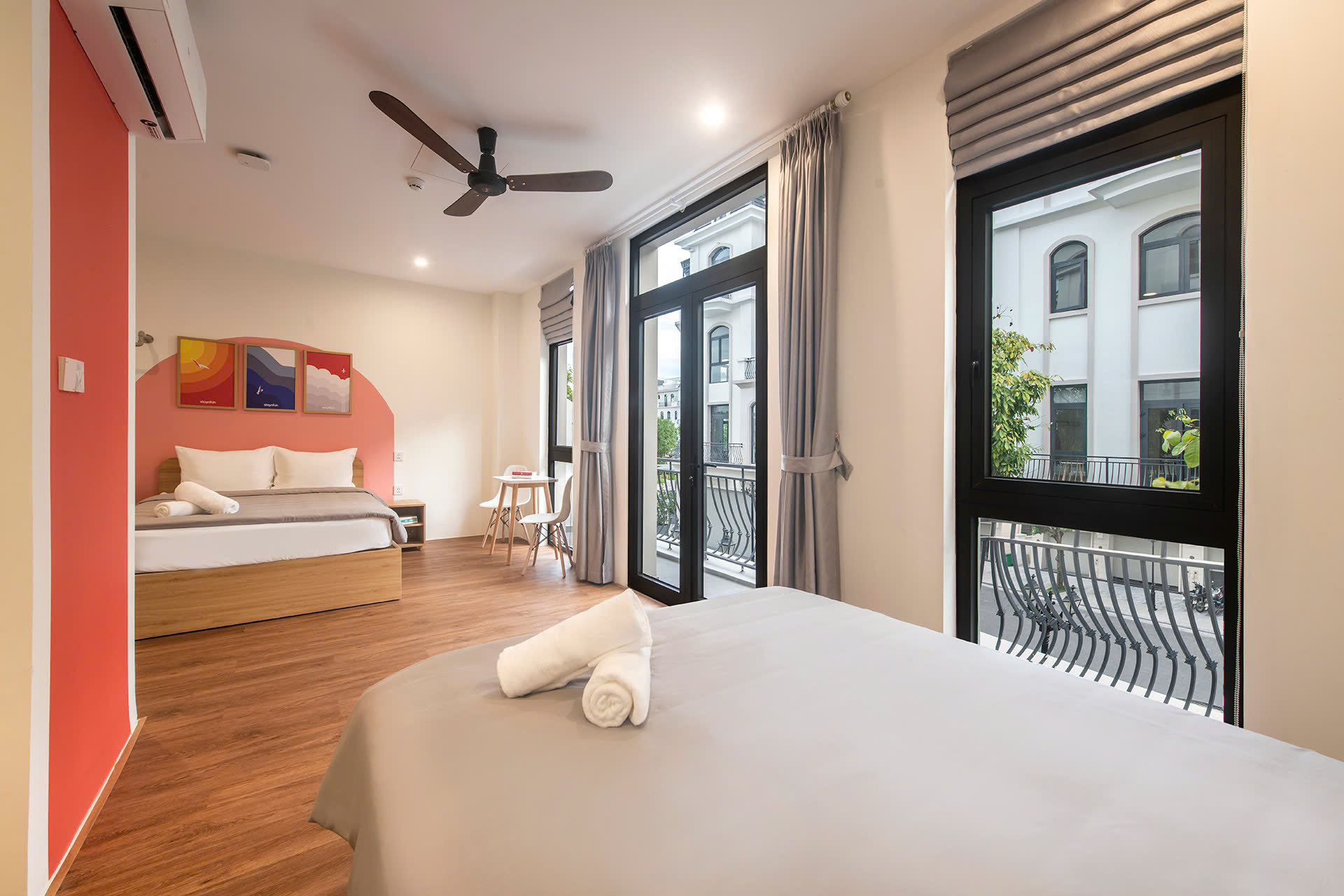 Homestay Kinh Đ&ocirc; 5 Homestay ph&ograve;ng Double 2 giường đ&ocirc;i (4 kh&aacute;ch)