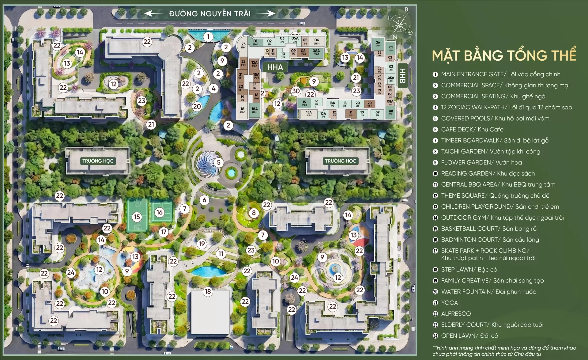 Bảng hàng cập nhật: Masteri Cao Xà Lá - Lumière Hanoi Seasons Garden
