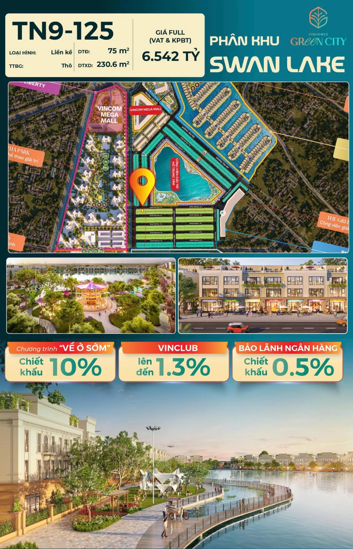 Liền kề Vinhomes Green City: Giá bán & Cơ hội Đầu tư 2026