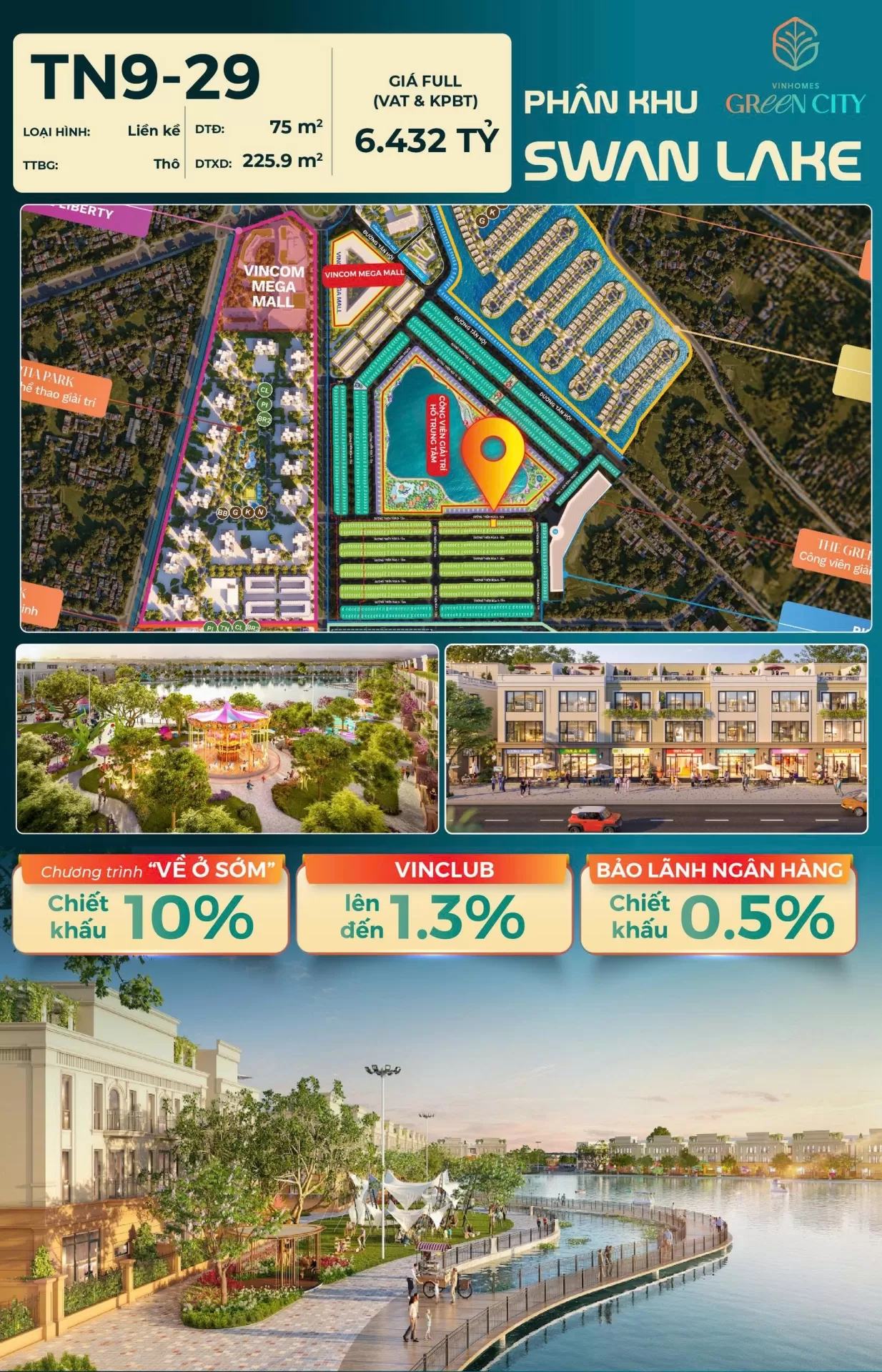 Liền kề Vinhomes Green City: Giá bán & Cơ hội Đầu tư 2026