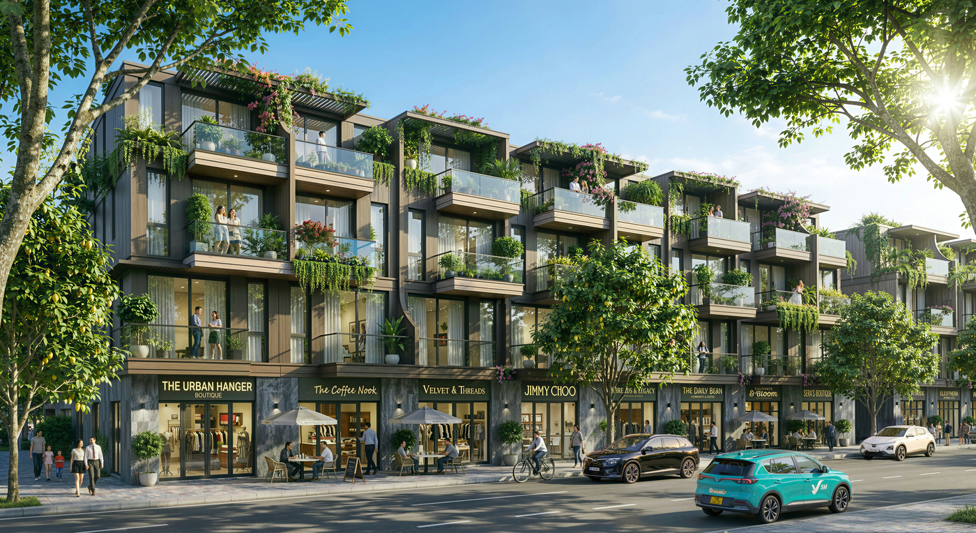 Liền kề Vinhomes Sài Gòn Park cảnh quan