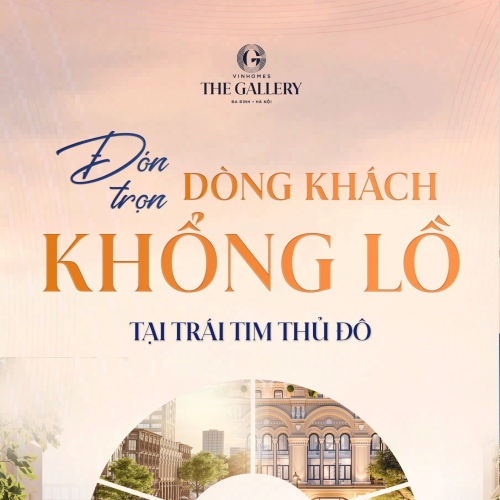Sở hữu Vinhomes The Gallery - Đón trọn dòng khách khổng lồ tại trái tim Thủ Đô