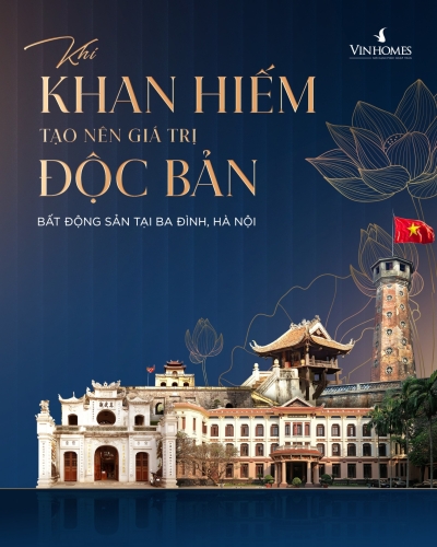 Bất động sản Trung tâm Hà Nội - Khi khan hiếm tạo nên giá trị độc bản