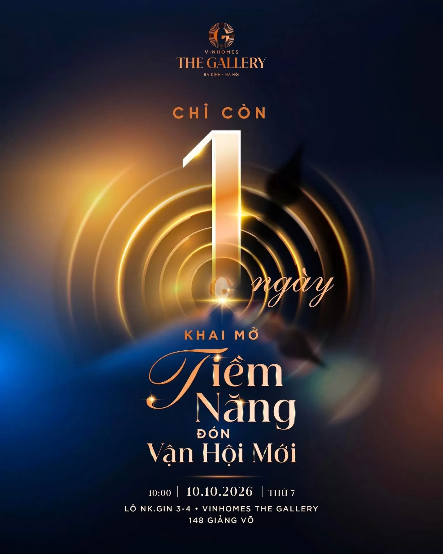 Chỉ còn 01 ngày: Sự kiện khai trương văn phòng bán hàng Vinhomes The Gallery