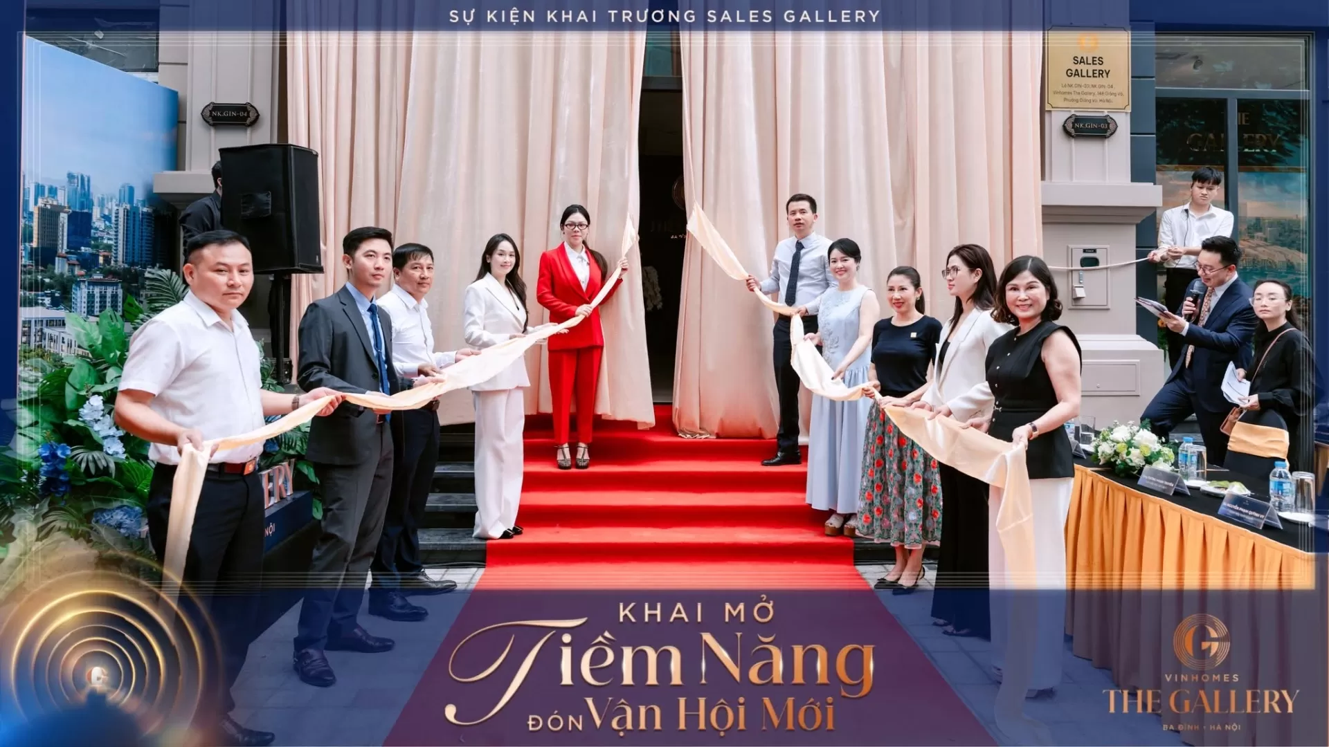 Vinhomes The Gallery chính thức khai trương văn phòng bán hàng