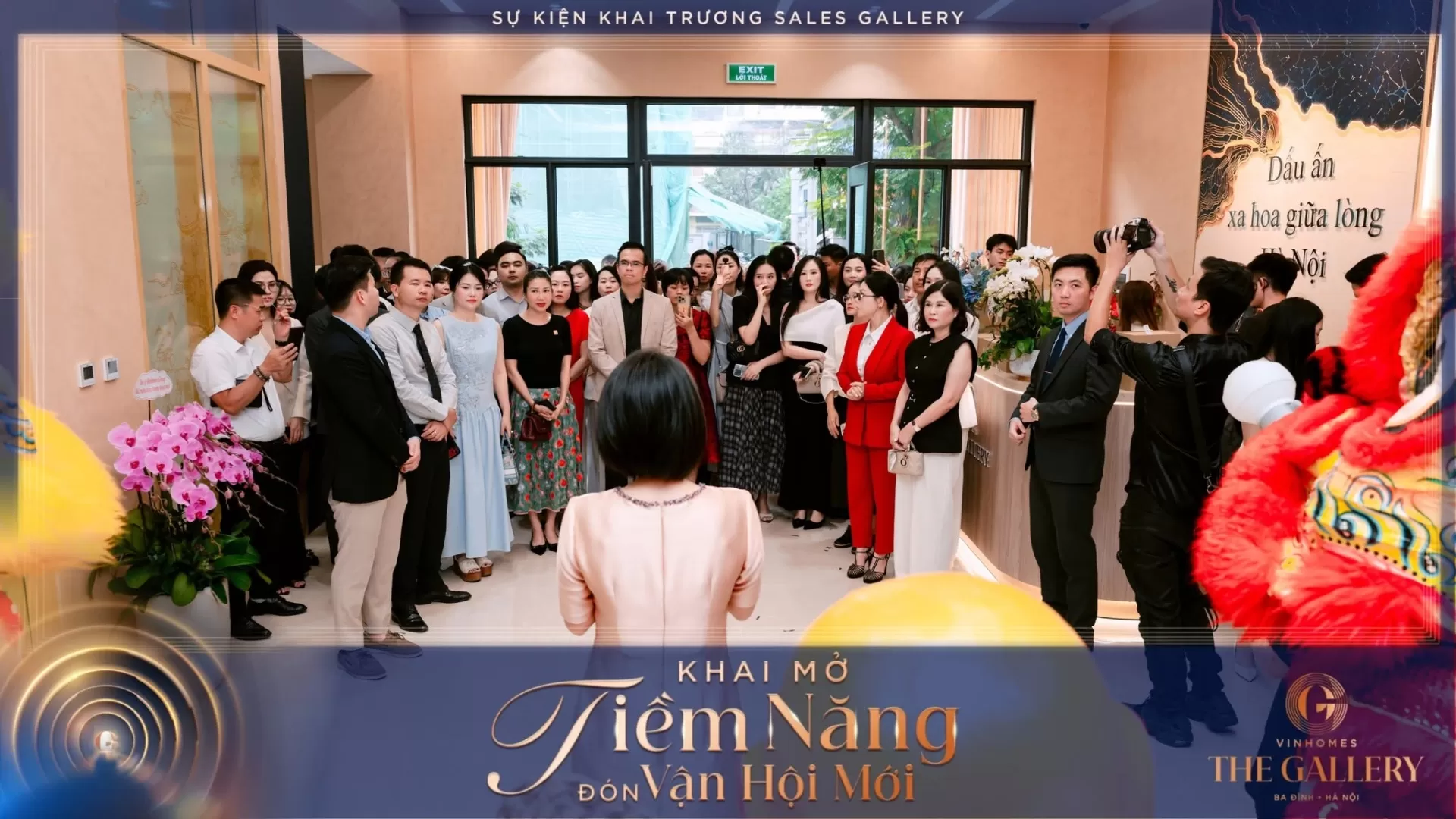 Vinhomes The Gallery chính thức khai trương văn phòng bán hàng
