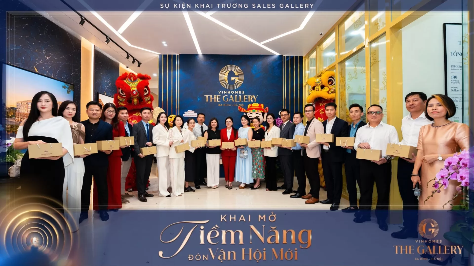 Vinhomes The Gallery chính thức khai trương văn phòng bán hàng