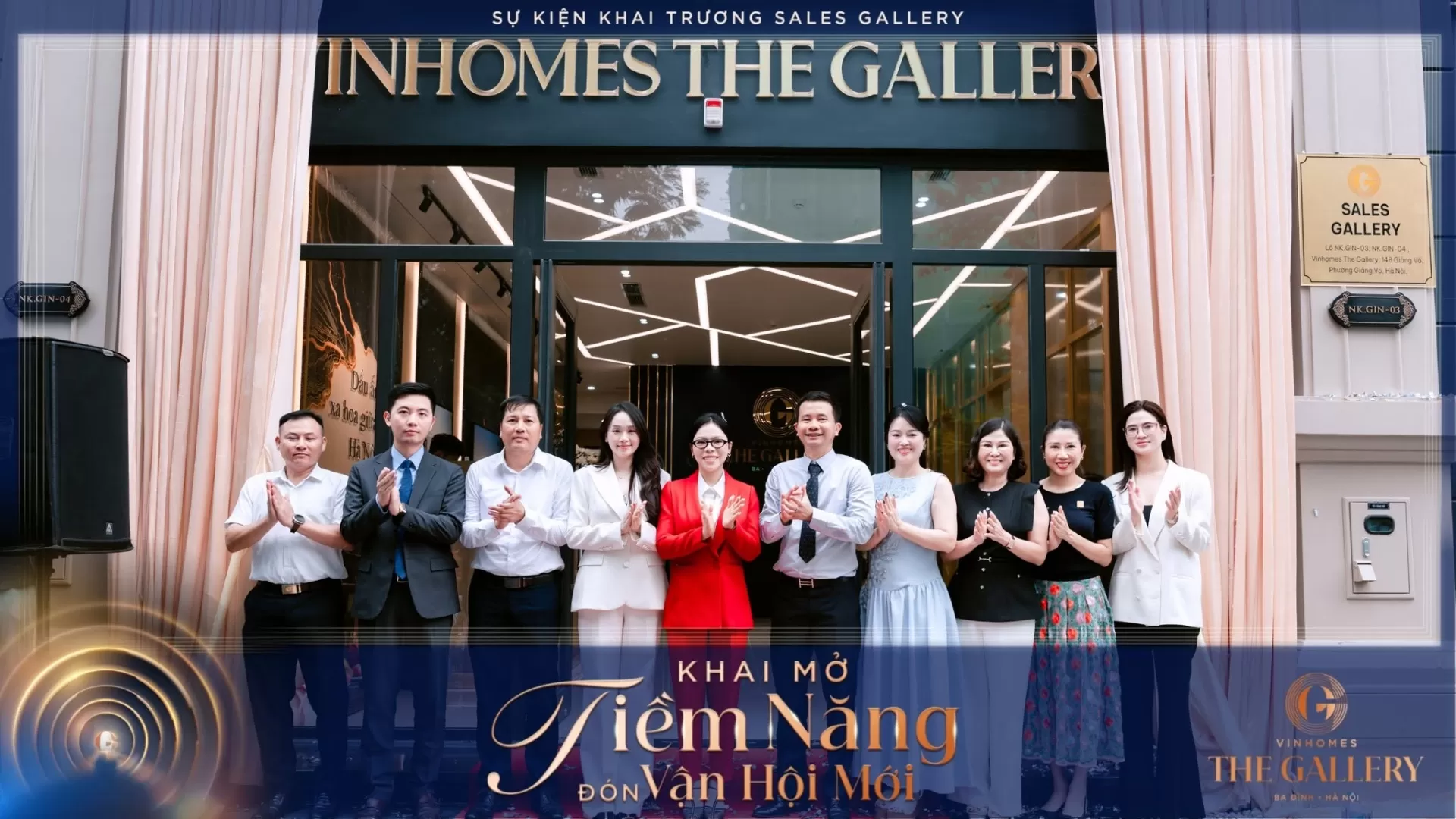 Vinhomes The Gallery chính thức khai trương văn phòng bán hàng