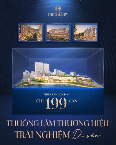 Vinhomes The Gallery - Thưởng lãm thương hiệu, trải nghiệm di sản