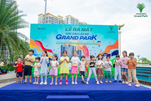 CLB đã được lên lịch sẵn -  Cư dân Grand Park chỉ việc tận hưởng