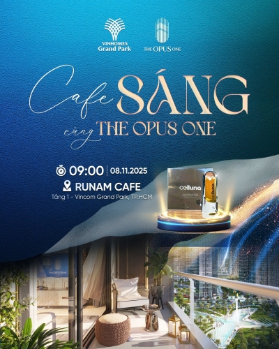 The Opus One: Giao lộ của Tinh Hoa & Cơ hội độc quyền tại khu Đông TP. Hồ Chí Minh
