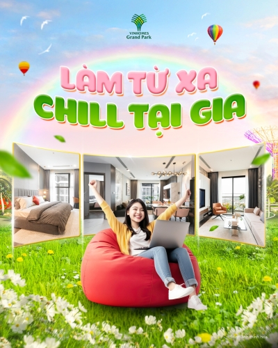 Làm từ xa, chill tại gia!