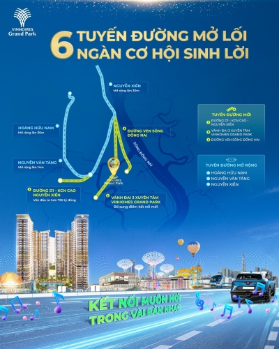 6 tuyến đường mở lối - Ngàn cơ hội sinh lời