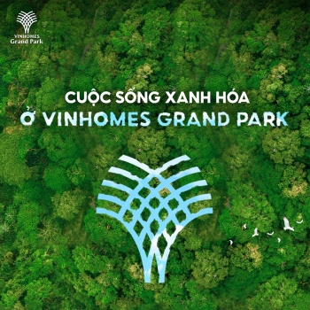 Nhịp sống xanh hóa tại Vinhomes Grand Park