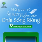 Những con số biết nói kiến tạo chất sống riêng của Vinhomes Grand Park