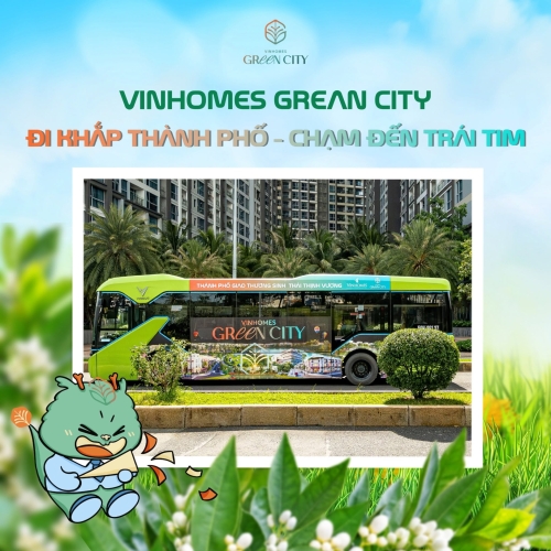 Chạm giấc mơ nhà phố Vinhomes Green City – chỉ từ 4,79 tỷ đồng