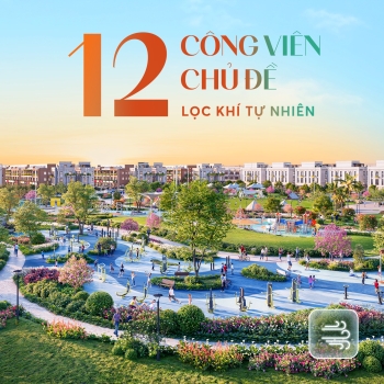 Sống thuần khiết giữa không gian xanh Vinhomes Green City