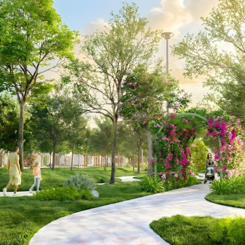 Công viên nội khu The Sunrise - Chốn xanh tại gia, tiện ích ngay nhà