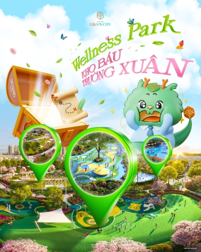 Wellness Park – Kho báu Trường Xuân tại Thành phố Sống đầy