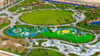 Chỉ sau vài tháng mở bán, hệ tiện ích xanh, công viên, hồ nước 40ha của Vinhomes Green City đã dần lộ diện