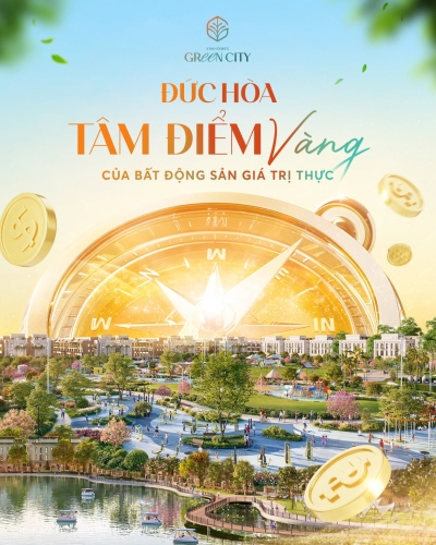 Đức Hoà: Tâm điểm vàng của bất động sản giá trị thực