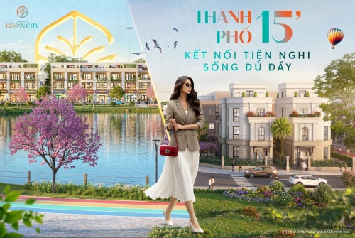 Thành phố 15 phút - Kết nối tiện nghi, sống đủ đầy