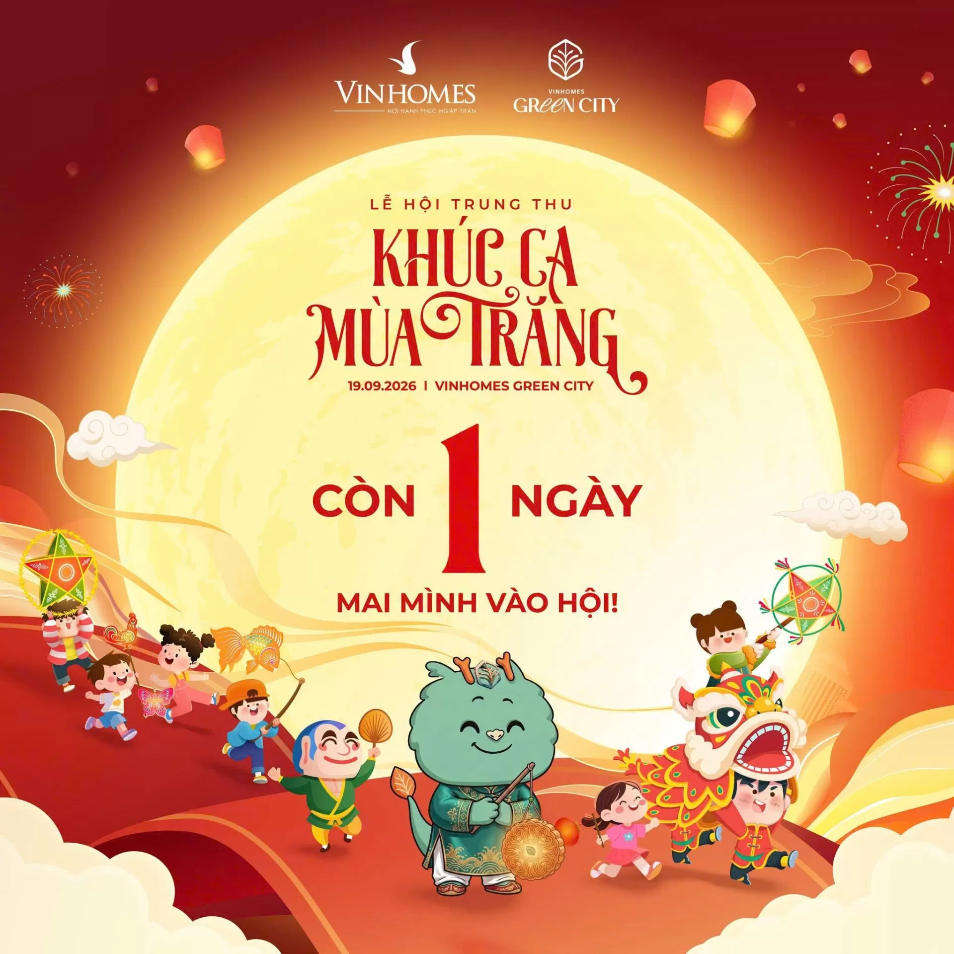 Còn 01 ngày - Mai mình vào hội