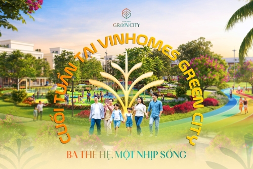Cuối tuần trọn vẹn tại Vinhomes Green City - Ba thế hệ, một nhịp sống