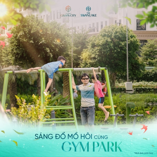 Bộ tứ Công viên ven hồ - Những lá phổi bao quanh trái tim xanh