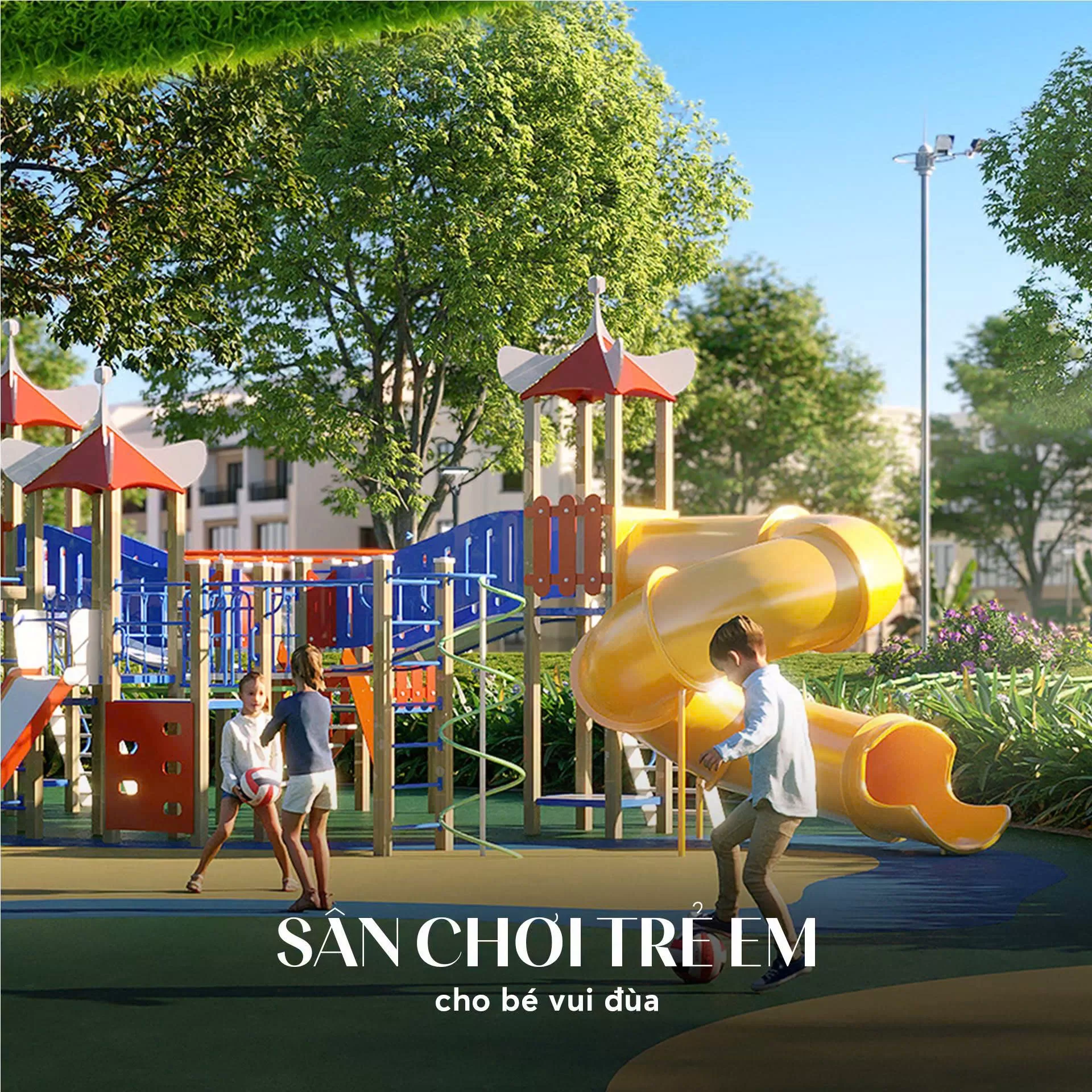 Pop Art Park -  Phòng tập khổng lồ giữa tán cây xanh