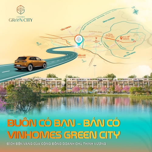 Vinhomes Green City - Đích đến vàng của cộng đồng doanh chủ Thịnh Vượng