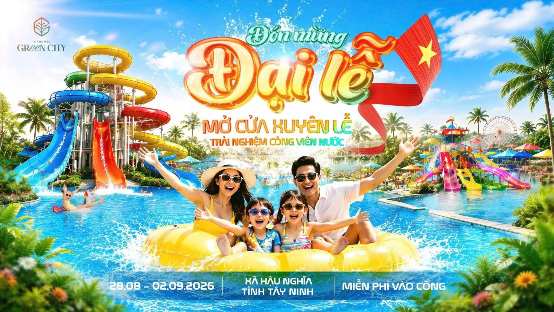 Đón mừng đại lễ - Mở cửa xuyên lễ, vui hết mình!