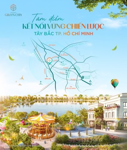 Vinhomes Green City - Tâm điểm kết nối vùng chiến lược Tây Bắc TP. Hồ Chí Minh