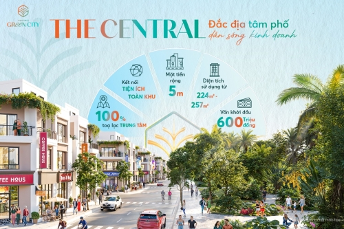 The Central - Đắc địa tâm phố, dẫn sóng kinh doanh