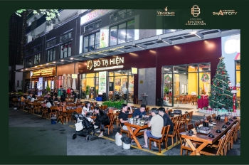 F-Zone - Nhịp sống thương mại sầm suất giữa lòng Vinhomes Smart City