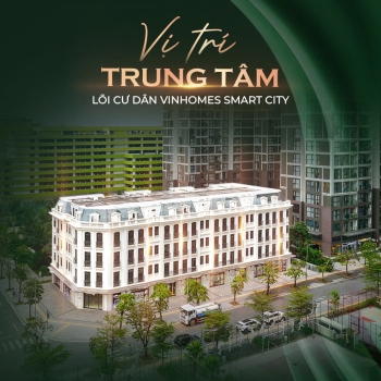 Thương phố phồn hoa Boutique Collection - Vị trí tâm điểm, đã lối đầu tư