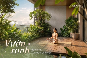 Vườn bên thềm nhà giữa Hà Thành náo nhiệt