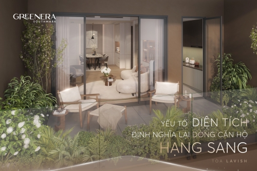 Yếu tố diện tích định nghĩa lại dòng căn hộ hạng sang