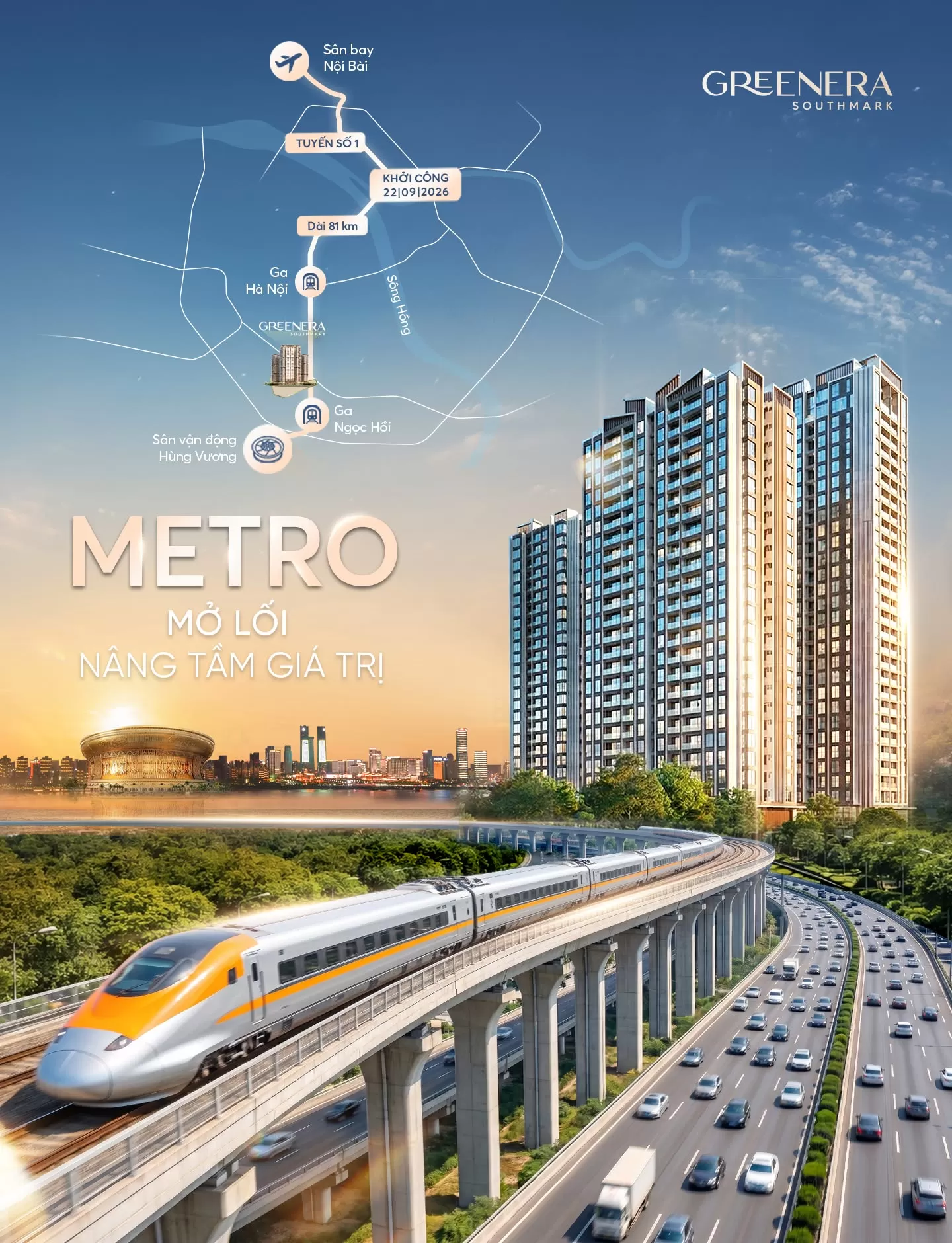 Hà Nội khởi công đồng loạt 5 tuyến Metro - Ngày 22/06
