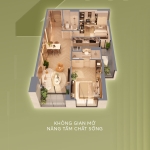 Tối ưu từng m2 - Giá trị từng trải nghiệm: Khá phá căn hộ 2 phòng ngủ tại toà Lavish