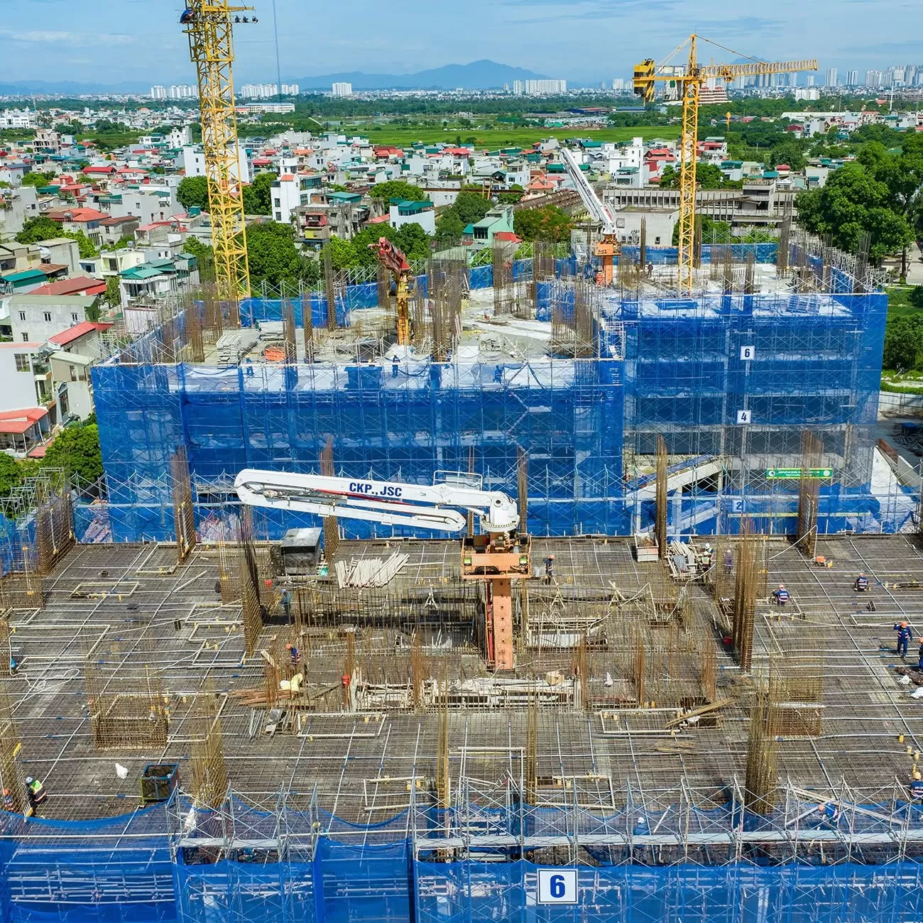 Tiến độ thi công tháng 06.2026