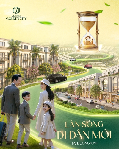 Vinhomes Golden City - Trái tim đón sóng di dân mới tại trung tâm kim cảng tỷ đô