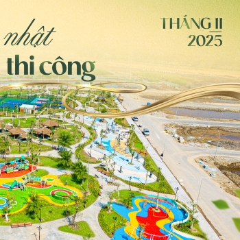 Cập nhật tiến độ thi công Vinhomes Golden City tháng 11.2025