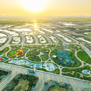 Cập nhật tiến độ thi công Vinhomes Golden City tháng 11.2025