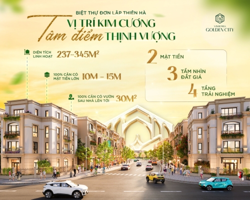 Biệt thự Đơn lập Thiên Hà: Vị trí Kim Cương - Tâm điểm Thịnh Vượng